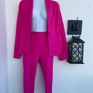 Fashion Nova Pink  Blazer Set